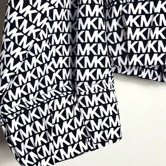 Michael Kors Black and White Women's Jacket. Size M - Picture 3 of 8